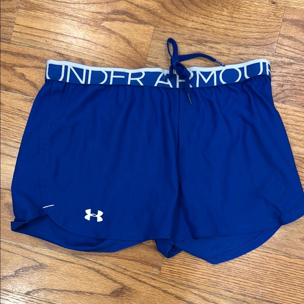 Under Armour Women's Royal Blue Athletic Shorts